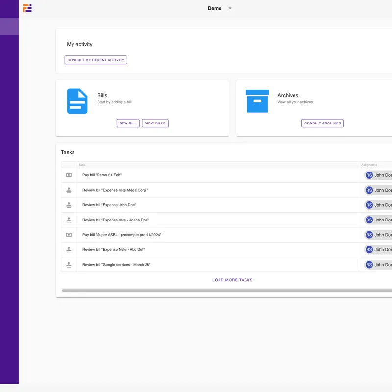 Firmify screenshot
