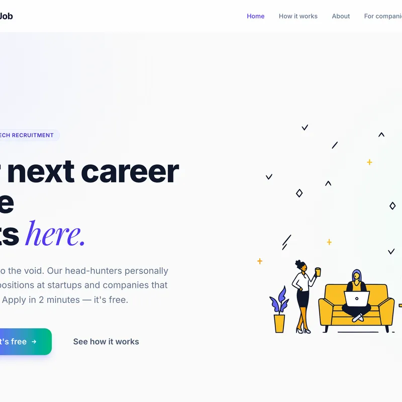 Human Tech Job screenshot