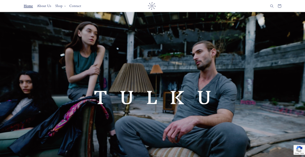 Tulku website screenshot